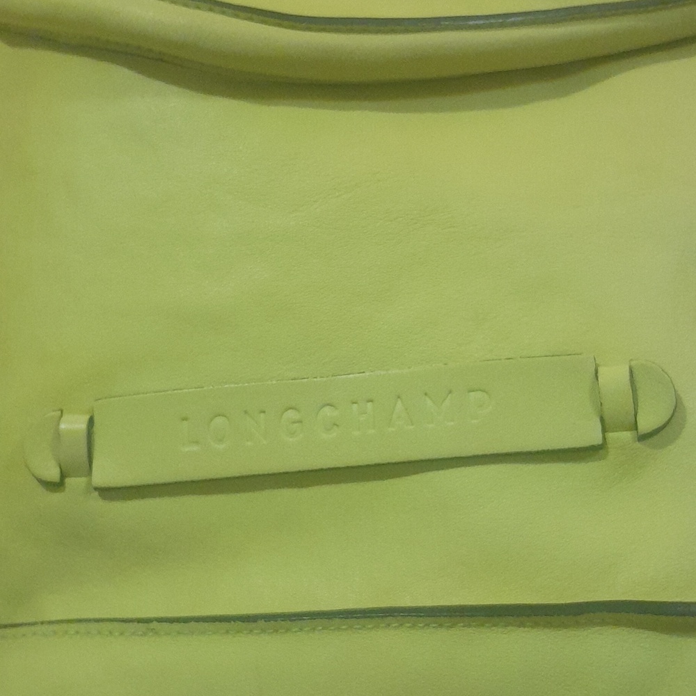 Longchamp Lemon Yellow Leather Tote - Picture 4 of 7
